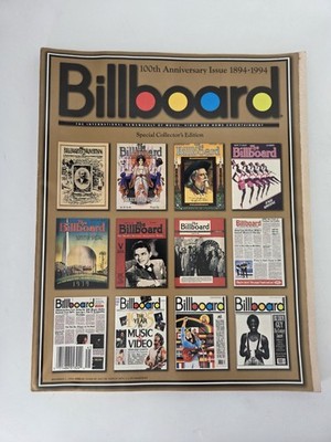 Billboard Magazine 100th Anniversary Issue 1894-1994 Special Edition November