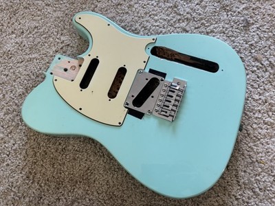 SX Furrian Telecaster Alder Guitar Body SSS 6-Point Tremolo Turtoise - READ