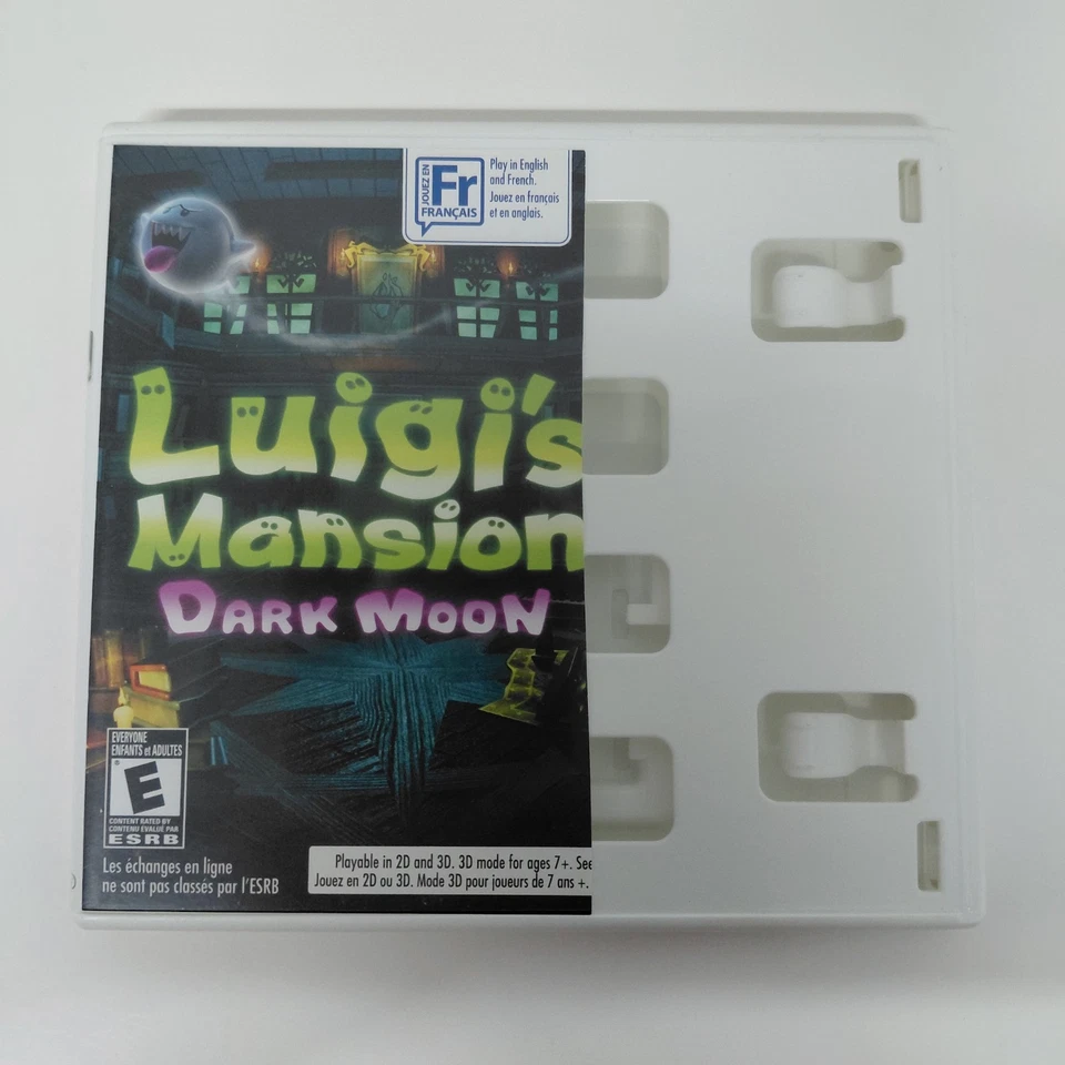 Luigi's Mansion: Dark Moon (Nintendo,3DS 2013) CIB FR Manual - Image 2 of 4