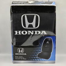 Honda Seat Cover Official Licensed Plasticolor Black Single Front Seat