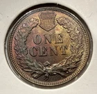 1909 Indian Head Cent Bronze 1C Penny Copper Coin - BU RB Uncirculated (U181)