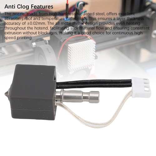 Print Head Extruder Hotend Kit 3D Printer Extruder Hotend Kit High Temperature - Afbeelding 9 van 12