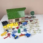 Marx Wards Lazy Day Farm Barn Set Playset w/ Specialty Implements Vtg 1950s