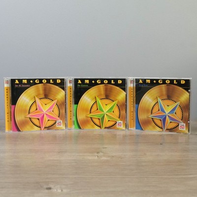 Time Life AM Gold 3 CD Lot Radio Gems Top 40 Treasures Pop Classics Oldies