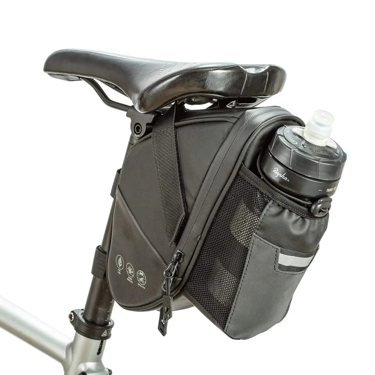 BORSE BICICLETTA BORSA BICI PER PORTAPACCHI POSTERIORE 12x28x34cm BORSE