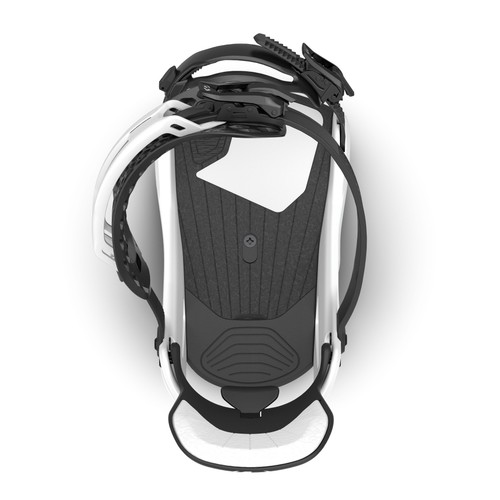 ThirtyTwo T32M Fase Step-In Snowboard Bindings, White, Medium MY26 - Picture 10 of 11