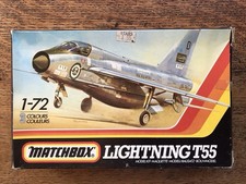 Matchbox PK126, 1:72 ,Electric Lightning T55 Model Kit, COMPLETE AND UNUSED