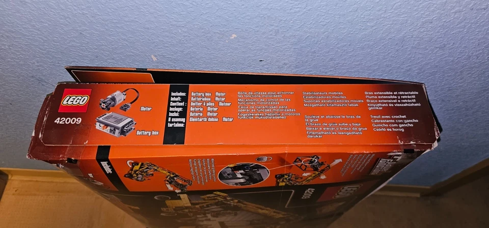 LEGO TECHNIC 42009 MOBILER SCHWERLASTKRAN IN UNGEÖFFNETER BOX - Bild 3 von 4