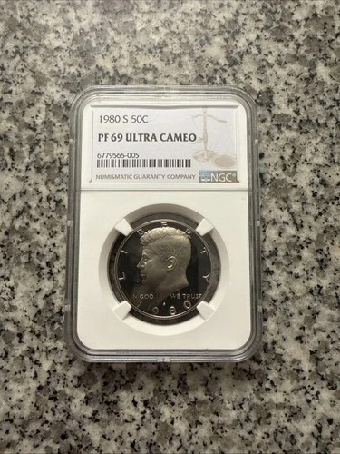 1980-S PF PR 69 Ultra Cameo U.S. 50c Kennedy Half Dollar NGC
