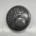 ORIGINAL WAR Military Uniform Button Curio WW1 French Army Grenadiers Paris D
