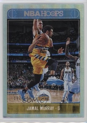 2017-18 Panini NBA Hoops Silver 197/199 Jamal Murray #144 6e0
