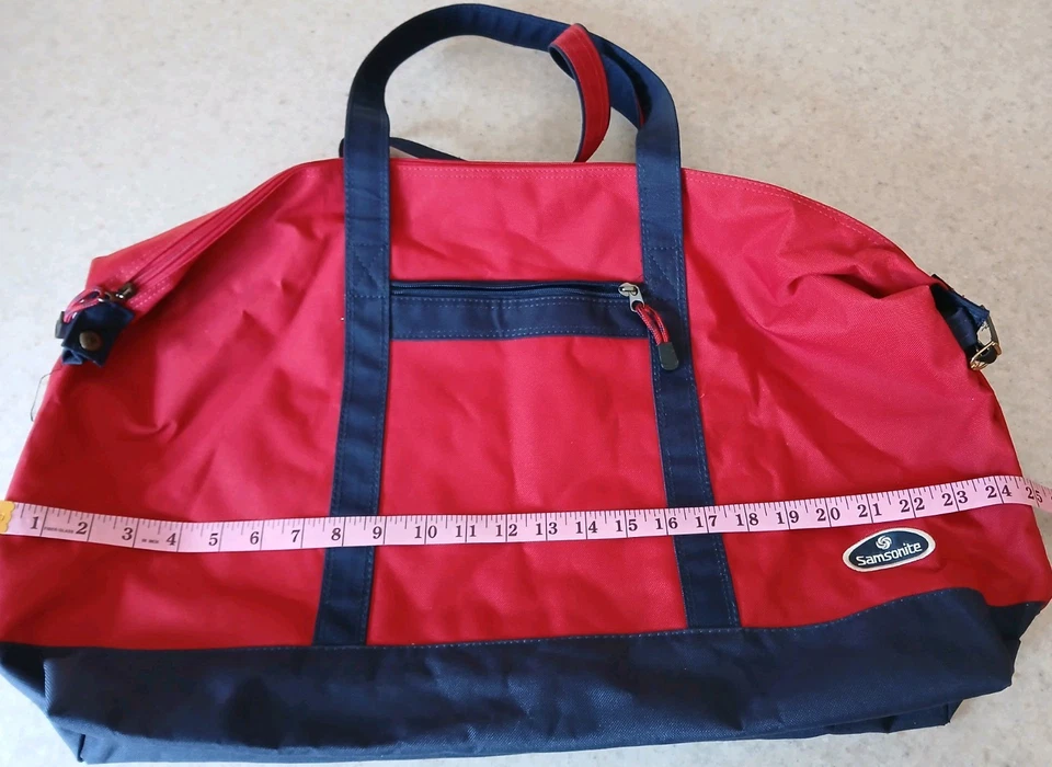 Red, Navy Samsonite Travel Tote Bag   - Image 2 of 3