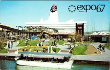 Postcard TOURIST ATTRACTION SCENE Montreal Quebec QC AO2005