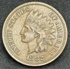 1882 Indian Head Cent, AU Almost Uncirculated Condition!