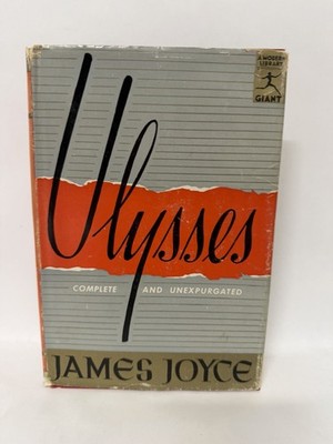 Ulysses 1946 Modern Library Giant James Joyce Complete Unexpurgated Dust Jacket
