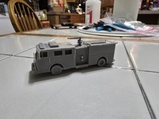 Ho Scale Kme Renegade Fire Truck Undecorated Kit 3d Printed
