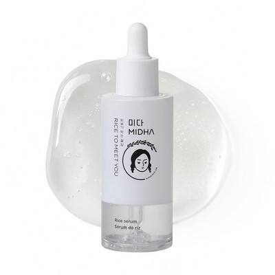 MIDHA Rice Serum 50ml 1.69oz Clear Hydrating Vegan