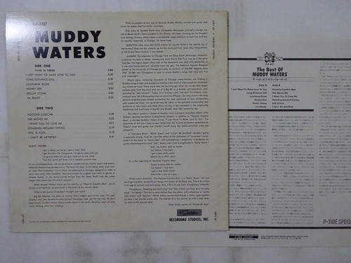 Muddy Waters The Best Of Muddy Waters P-Vine Special PLP-801 Japan VINYL LP - Bild 2 von 3