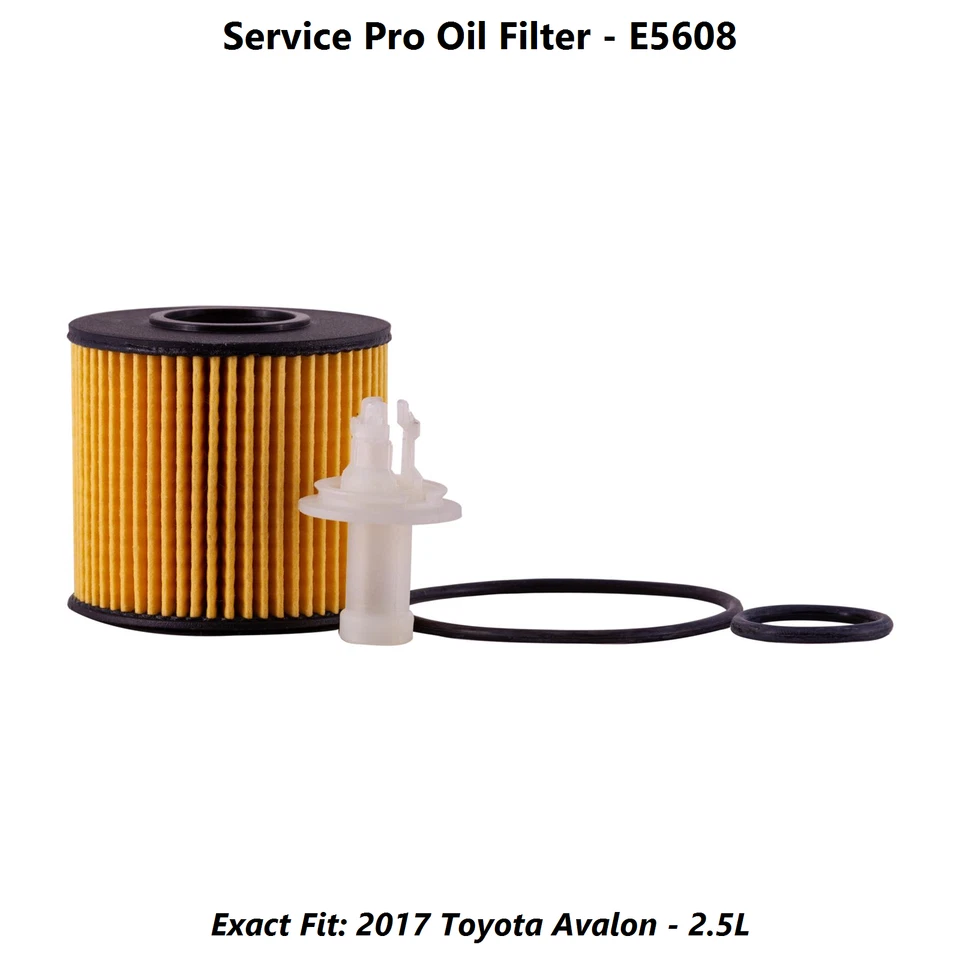 2017 Toyota Avalon 2.5L Complete Air, Oil & Cabin Filter Kit (0W-20) Foto 3 de 4