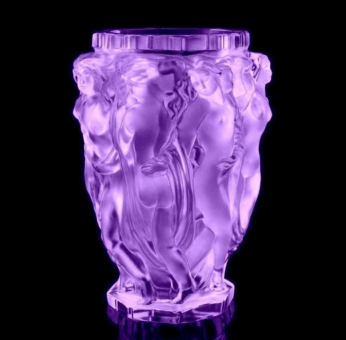 紫色收藏品玻璃花瓶| eBay
