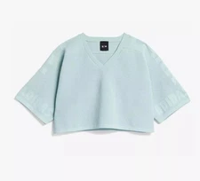 Adidas x Ivy Park Knit Jersey Crop Top 3X - Green Tent Drip 2