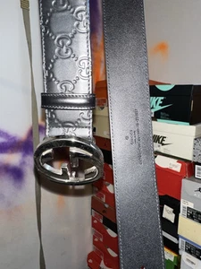 Gucci Monogram GG Interlocking Belt