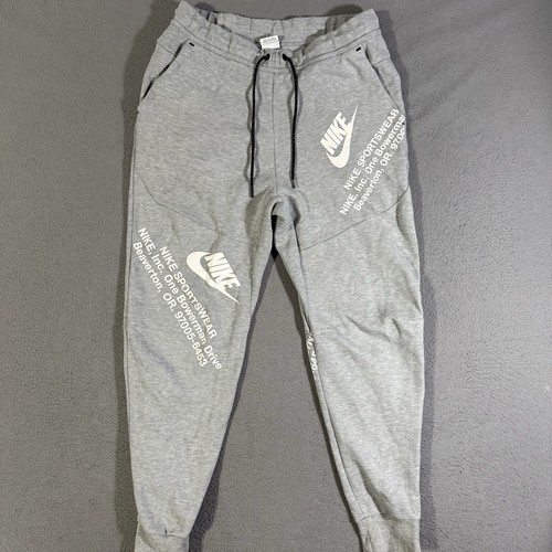 Nike Tech Fleece Jogginghose Slim Fit Heather Grey Herren Größe XL DM6480-063
