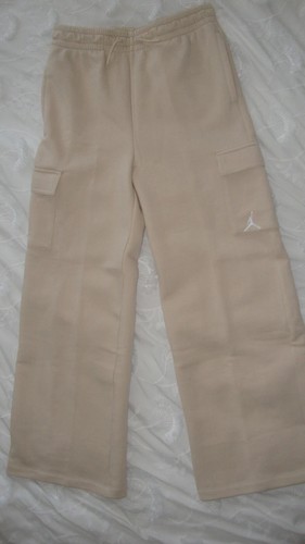 45D351-XAE Girls Jordan Y2K Big Kids Fleece Cargo Pants Size XL Light Brown - Picture 5 of 8