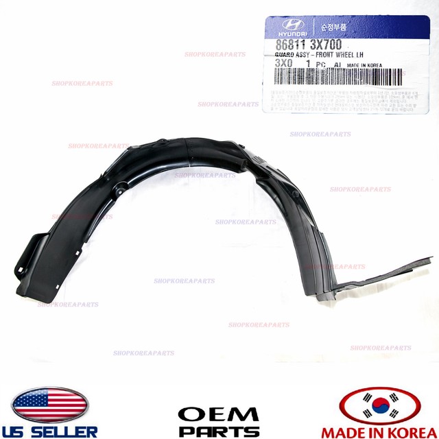 Hyundai 868113X700 Genuine OEM Fender Liner for sale online eBay