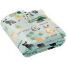 Cats Plush Throw, New
