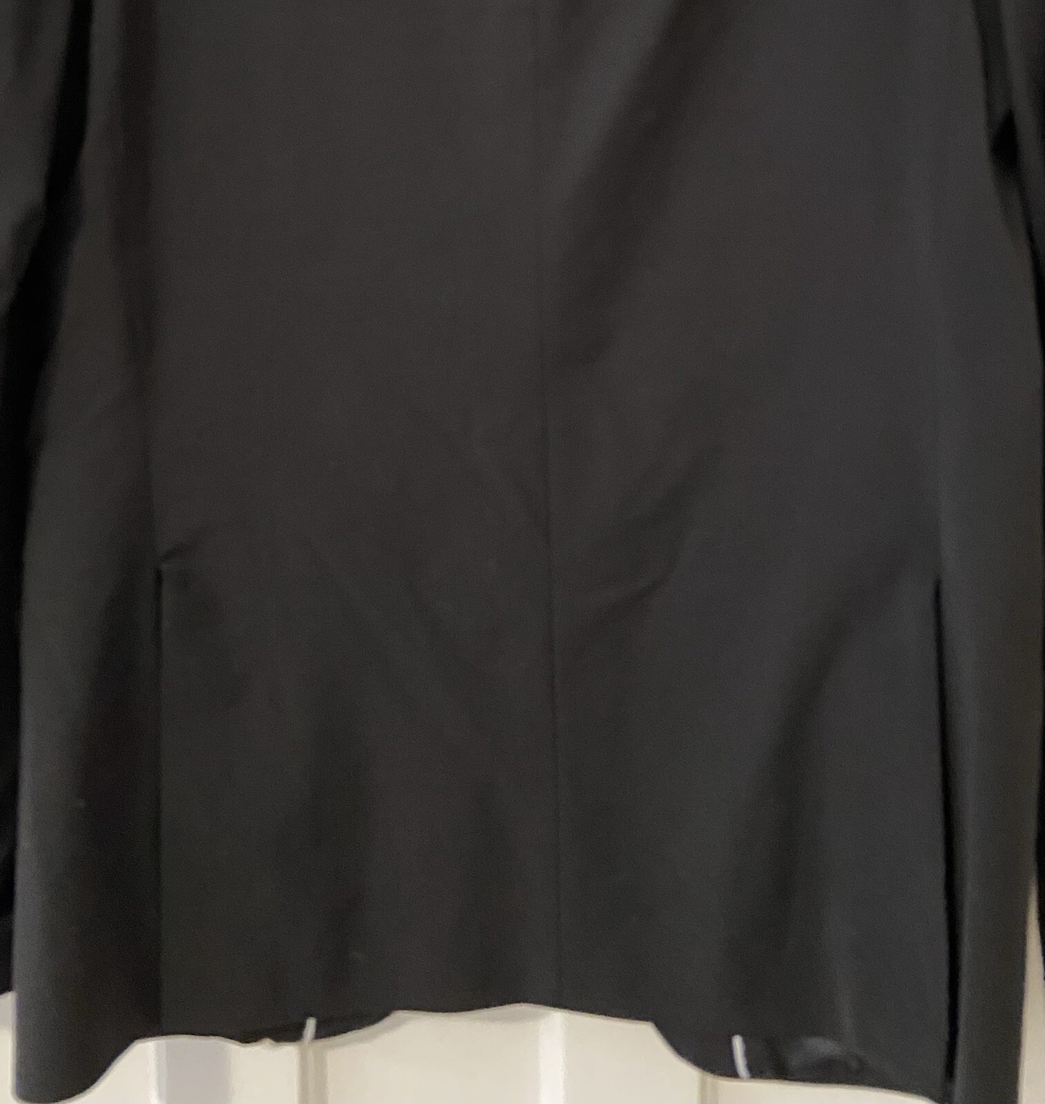 M&S Wool Rich Tailored Jacket, Black Chest 40" Long, RRP £75 image 4