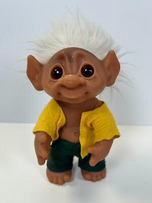 Thomas Dam Troll Doll with Rare Elf Ears #604