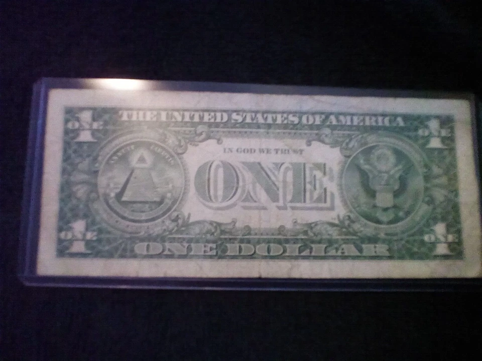 1945 June 12 : F 19450612 I BIRTHDAY NOTE $1 One Dollar Bill *Circulated* - Image 4 of 4