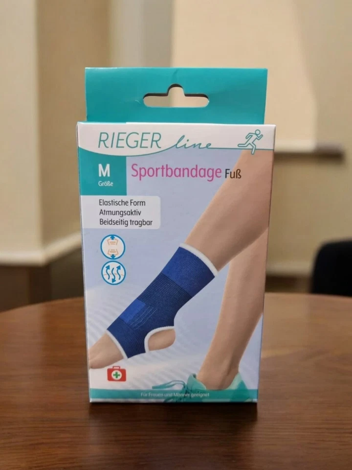 RIEGERLINE Rieger line Sportbandage Fuß Größe M