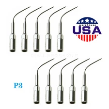 10x puntas Dental Ultrasonic Scaler Perio Tips Scaling P3 Fit Woodpecker EMS uz