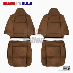 Details About 2002 2003 2004 2005 2006 2007 Ford F250 F350 F450 F550 King Ranch Leather Covers