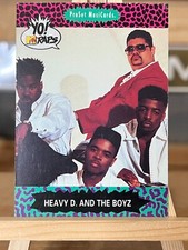 Heavy D. and the Boyz  1991 Yo MTV Raps Proset Music Cards 