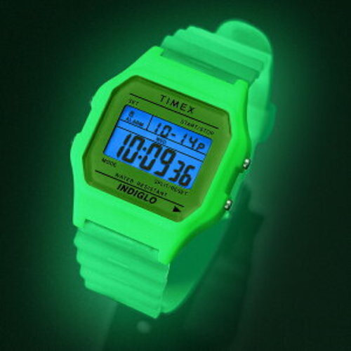 Timex T80 Glow in the Dark All phosphorescent material TW2Y02600