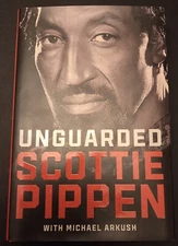 Scottie Pippen Hardcover Book - Unguarded Chicago Bulls