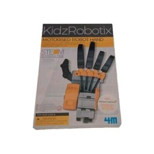New KidzRobotix Motorized Robot Hand STEAM Powered Kids 4M Kids Building Toy