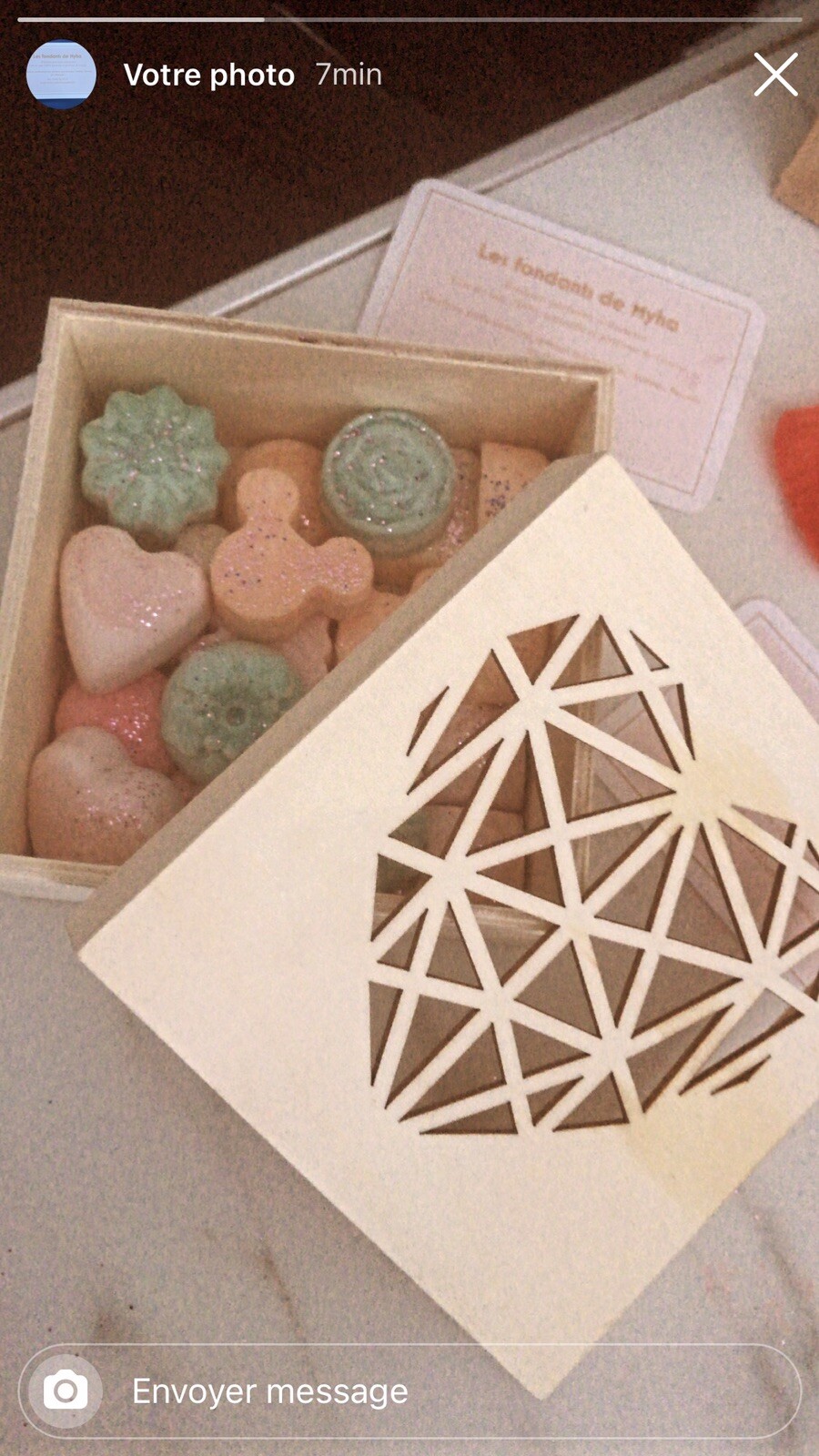 Fondant parfumé végan pour une ambiance cocooning lors du rituel yoga