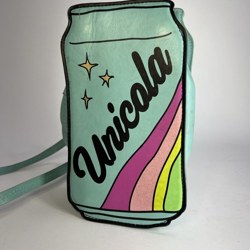 Typo Unicola Mini Purse Bag Green Sparkles - Picture 7 of 10