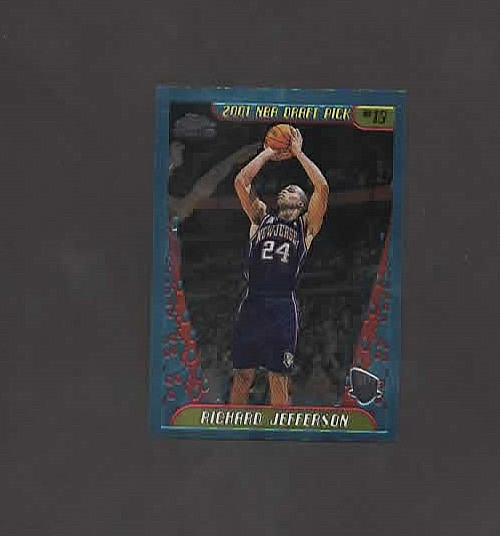 2001-02 Topps Chrome #141 RICHARD JEFFERSON ***Rookie Card***