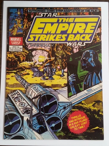 STAR WARS EMPIRE STRIKES BACK #127 NM (9.4) 31ST JULY 1980 BRITISH WEEKLY COMIC