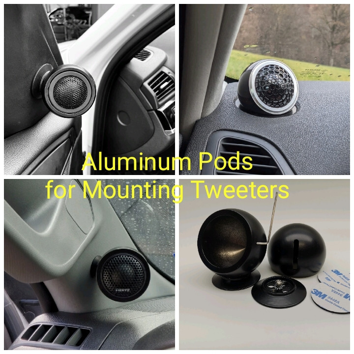 Alpine Status Aluminum Pods for Alpine Tweeters