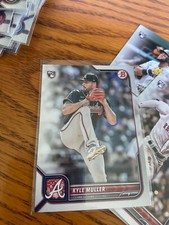 KYLE MULLER 2022 Bowman Base Card Atlanta Braves (#62) Rookie RC