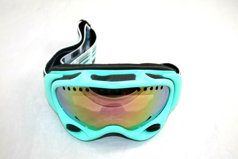 OAKLEY A FRAME SNOW GOGGLE A-FRAME FRESH MINT W/VR50 PINK IRID
