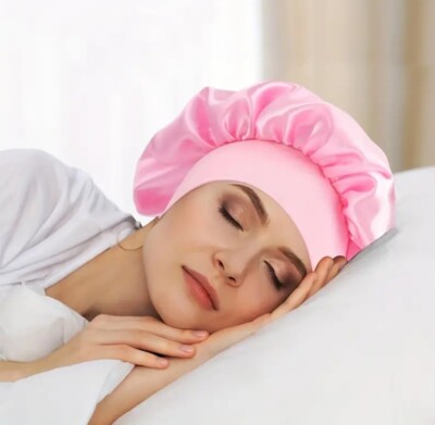 Satin Bonnets Silk Cap For Curly Hair Silk Bonnet For Sleeping