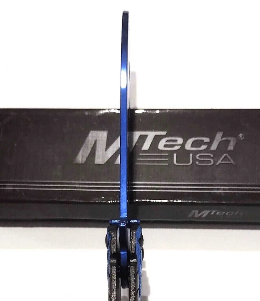 MTech Mariposa Balisong Entrenador Entrenamiento Hoja Opaca Herramienta Metal Práctica Cuchillo Foto 4 de 4