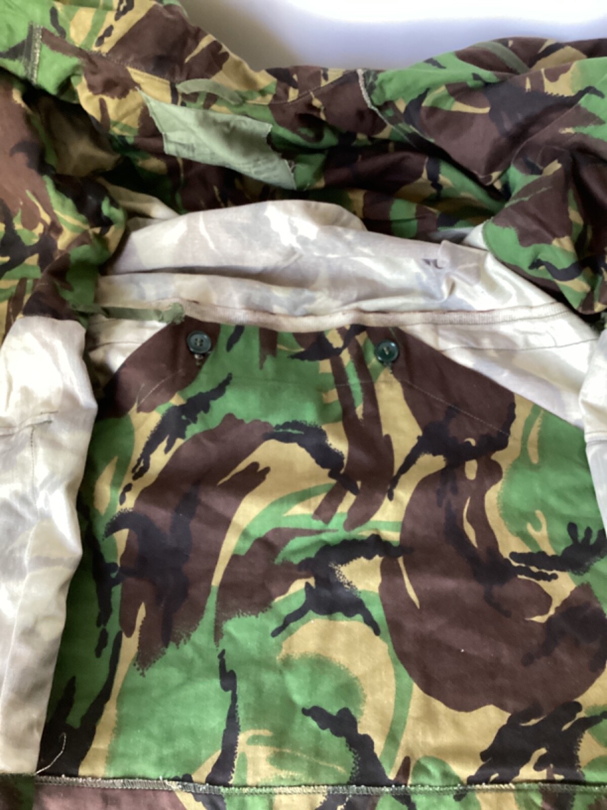 British Army 85 Pattern Combat Smock DPM Jacket Camo Military Vintage ...